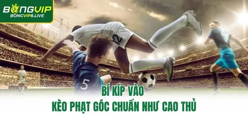 Bí kíp vào kèo phạt góc chuẩn như cao thủ